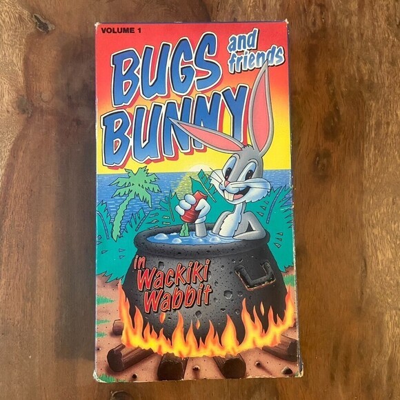 Bugs Bunny & Friends Wackiki Wabbit Cartoon 1990 30 Min VHS Kids Animation - Picture 3 of 5